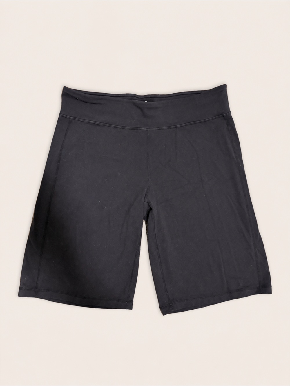 Athleta Black High-Rise Biker Shorts – Size Medium